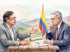O presidente Gustavo Petro convocou o ex-presidente Álvaro Uribe para comparecer perante a PEC