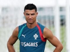 Fotos românticas de Cristiano Ronaldo com Georgina Rodríguez após marcar o primeiro gol de Portugal na Copa do Mundo