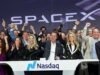 A SpaceX começou a negociar em Wall Street: a empresa de Elon Musk subiu 19% no início e ultrapassou os 160 dólares por ação.