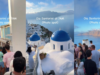 Faça fila a partir das 7h para recriar uma foto virtual: o lugar de Santorini que todo mundo quer postar nas redes sociais