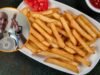 David Guibert, chef: “Para batatas fritas mais crocantes, eu cozinho-as em três sessões de fritura e, entre elas, guardo-as na geladeira durante a noite”
