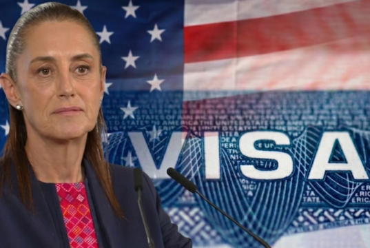 Sheinbaum se opõe a legisladores que temem perder vistos por criticarem os Estados Unidos