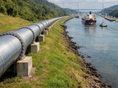 O Canal do Panamá altera os requisitos para a construção de novos portos e corredores energéticos