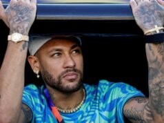 Mensagem interessante de Neymar no meio da partida do Brasil contra o Haiti na Copa do Mundo