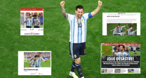 “Lenda”, “imparável” e “atuação histórica”: foi assim que a mídia mundial descreveu a atuação de Messi na vitória argentina