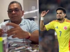 O pai de Luis Díaz chamou a seleção colombiana de uma das mais destacadas da Copa do Mundo e seu filho de “O melhor”