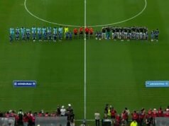 O furcio em assistir ao amistoso da seleção argentina: tocaram músicas de cumbia em vez do hino nacional.