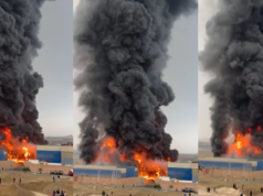 Incêndio na fábrica química de Lurín: Mais de 10 equipes de bombeiros tentaram controlar o incidente.