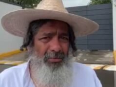 O pai do desaparecido pediu à seleção mexicana que levantasse a voz pelos desaparecidos no país