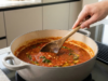 Os ingredientes que ele recomenda são usados no molho de tomate para evitar que fique ácido