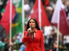 Salma Hayek admite que se sente honrada após a inauguração da Copa do Mundo de 2026: “Viva o México”