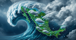 Onda tropical 10 se aproxima do sul do México: trará fortes chuvas em todo o país