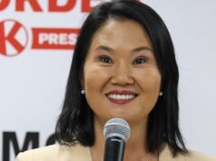 Keiko Fujimori antes do debate: “O que vocês vão ver é a comparação dos planos, ideias e equipes do governo”