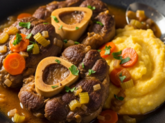 Receita de Ossobuco com polenta, rápida e fácil