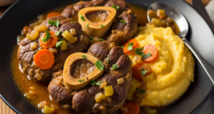 Receita de Ossobuco com polenta, rápida e fácil