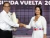 O JNE pede aguardar os resultados oficiais do ONPE após a publicação das pesquisas de boca de urna e rejeita a versão fraudulenta da eleição.