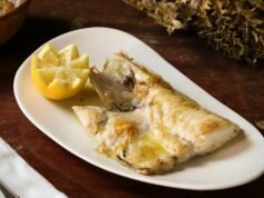 Bacia marítima de Bilbau, uma forma saudável e muito fácil de saborear este peixe branco inédito