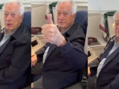 Eles confrontaram Manuel Bartlett em um voo de primeira classe para a Espanha: “Você não vem para os EUA de novo?”