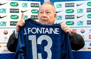 Ele não tinha chuteira, responderam-lhe com uma arma e ele se aposentou aos 28 anos: Just Fontaine, o dono do recorde impossível que Messi quer quebrar.