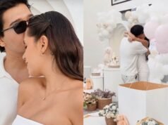 Gianella Marquina anunciou a união com o filho em vídeo e foto carinhosa: “Aguardamos você, Tezza”