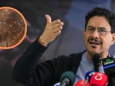 Iván Cepeda agradece aos manifestantes de Bogotá o apoio à sua campanha: “Perdemos o direito”