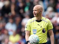 A FIFA nomeou Anthony Taylor como árbitro da primeira partida entre a seleção colombiana e a Colômbia. Uzbequistão na Copa do Mundo de 2026