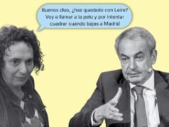 Zapatero marcou um encontro com Leire Díez quatro dias depois de o ‘canalizador’ ter testemunhado perante o juiz de esgotos do PSOE.