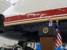O presidente Trump revelou o novo Air Force One, um jato convertido do Catar