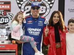 A esposa de Kyle Busch divulgou um comunicado uma semana após a morte da lenda da NASCAR
