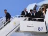 A seleção iraniana de futebol chegou ao México para treinar antes da Copa do Mundo em Los Angeles