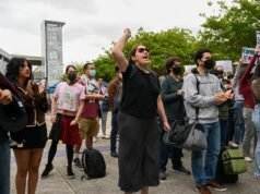 O professor processou o Estado de San José, alegando que foi uma retaliação aos protestos em Gaza