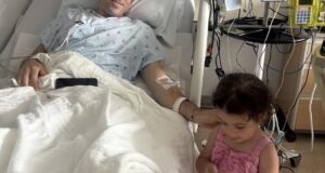 Pai de Los Angeles salva bebê em acidente de carro, mas perde perna