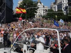 Mais de 1 milhão de pessoas assistem à missa do Papa Leão em Madrid