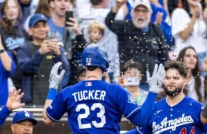 Kyle Tucker e Dalton Rushing acertaram home runs enquanto os Dodgers derrotavam os Padres