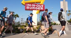 Caminhe 25 milhas na Atlantic Boulevard de Alhambra a Long Beach