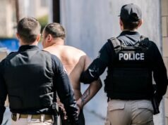 A Polícia de Irvine anunciou a prisão de um policial colombiano suspeito de roubo