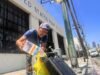 A única agência dos correios de Skid Row foi fechada devido a questões de segurança