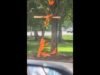 Uma cruz em chamas em um parque de Chicago chocou moradores