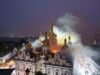 A Rússia lançou uma bomba na Ucrânia, matando 11 pessoas e danificando um local religioso, disseram autoridades.