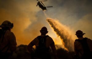 As tripulações ganharam impulso com o incêndio no Summit; a ordem de evacuação foi cancelada