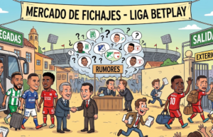 AO VIVO – Mercado de transferências do futebol colombiano: contratações, retiradas e rumores sobre times da Liga BetPlay, hoje, 15 de julho