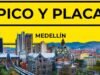 Atenção: é assim que será administrada a placa Pico y em Medellín hoje, 22 de julho de 2026