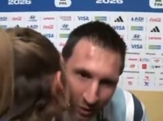 A reação de Messi à jornalista Sofi Martínez após a vitória da Argentina sobre Cabo Verde: “Vale muito”