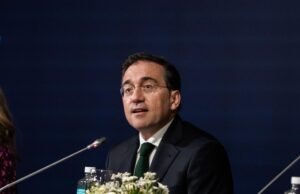 Albares defendeu que Espanha atingiu os 2% na defesa: são 4 aliados que não vêm e 3 que não dão as competências.