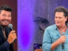 Carlos Vives se reencontra com Marcelo Tinelli e relembra entusiasmo pelo Videomatch: “Eu via isso como um pirata, nos enlouquecia”