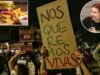 Lobistas de Bogotá usaram o debate do hambúrguer de três carnes para denunciar a violência contra as mulheres
