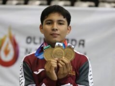 Víctor Méndez conquistou a medalha de ouro no Campeonato Mundial Juvenil