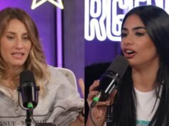 Daniela Celis confirma surgimento de polêmica com Mica Viciconte e explica porque há anos não usa sutiã.
