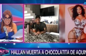 O que aconteceu com ‘La Chocolatita’? Uma mulher parente de Pedro Aquino foi encontrada morta em La Molina: um influenciador foi encontrado em sua boca