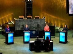A ONU realizou o primeiro debate público entre os seis candidatos à sucessão de António Guterres